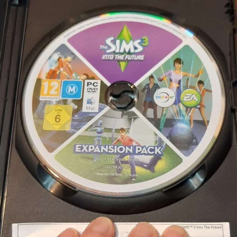The Sims 3: Into the Future Expansion Pack PC Mac DVD Rom Maxis Ea